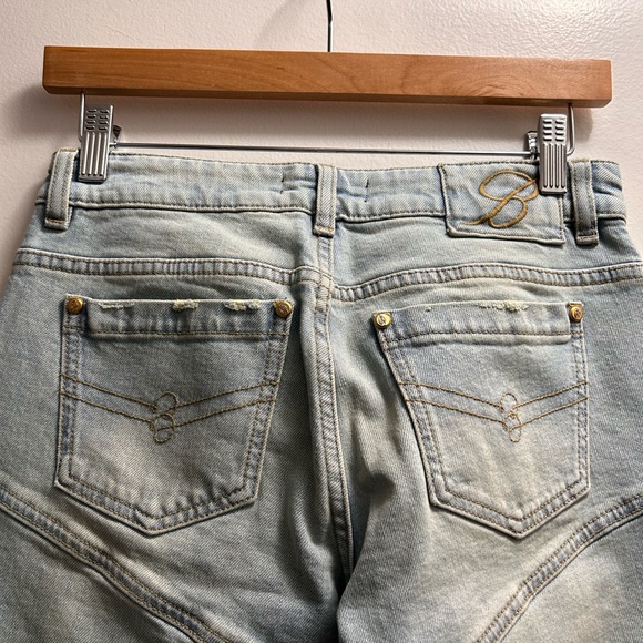 NWT “BLUMARINE” FLARE JEANS/40IT TALL/MID-HIGH RISE/LIGHT BLUE/GORGEOUS! - Picture 7 of 11